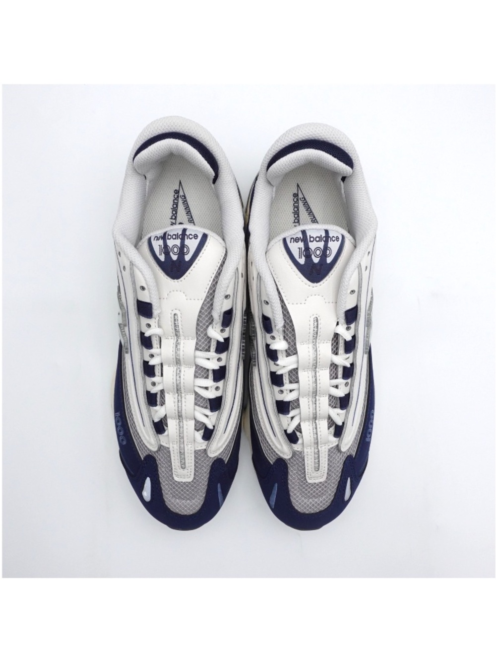 NEW Men's New Balance 1000 Sneakers M1000MEN Navy/Sea Salt - Picture 3 of 11